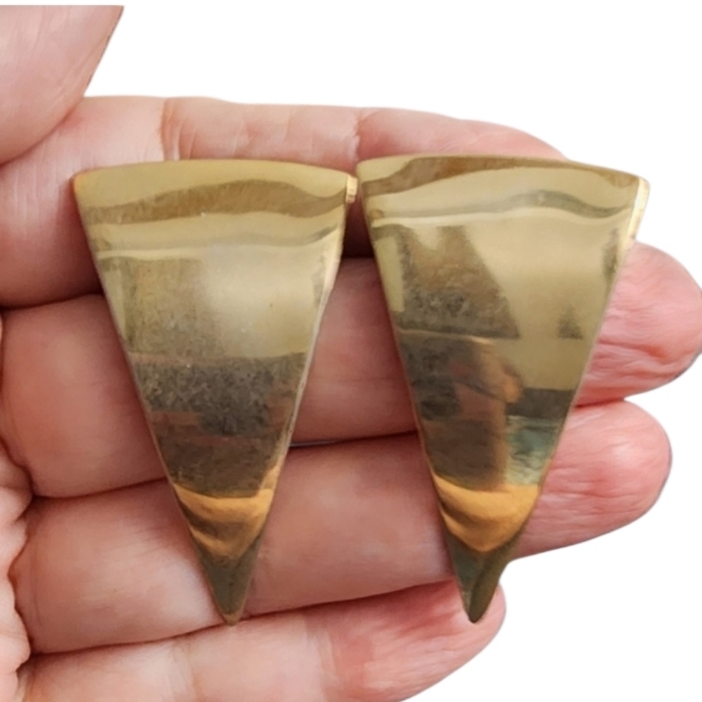 💥4 For $20💥Elegant Goldtone Geometric Earrings